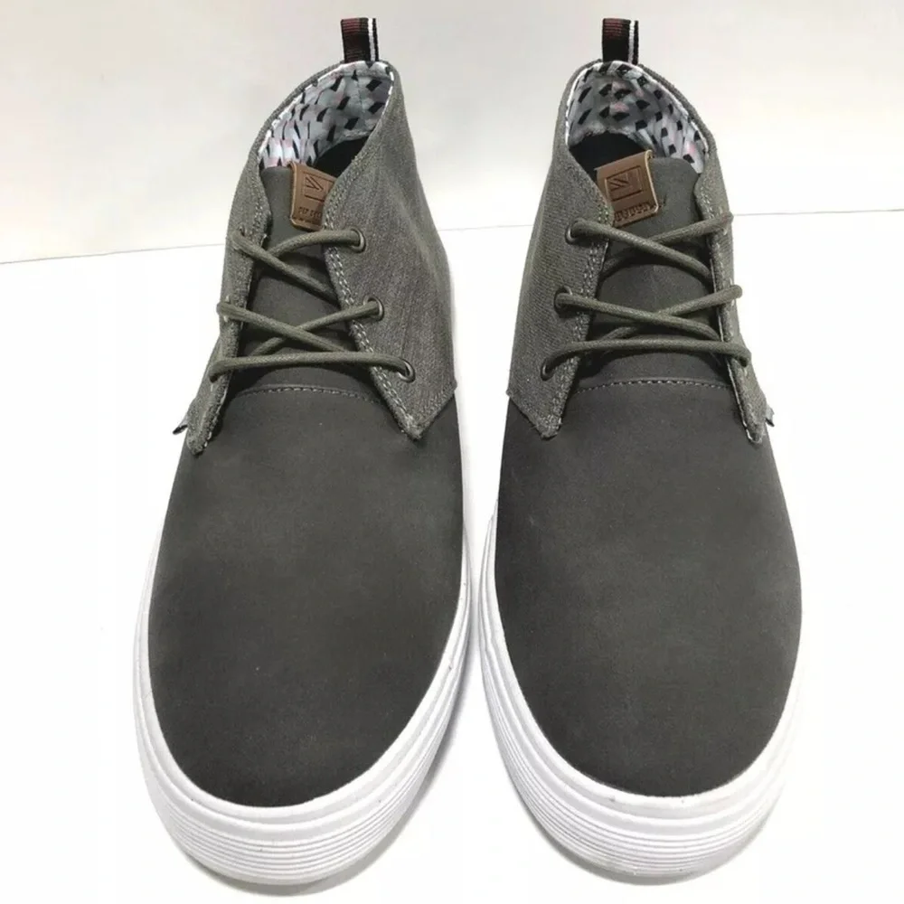 Ben Sherman Men’s Bristol Casual Lace-Up Sneakers Gray, Size 11.5 M